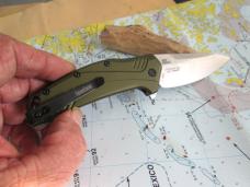 KERSHAW  USA LINK 1776OLSW Assisted Open Pocket Knife Olive 20CV