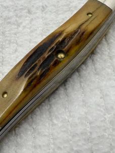 Case XX USA 1980 10 Dot 75th Anniversary 5318HPSSP 3 Blade Stag Stockman (132)