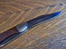 Case Folding Hunter - 1977 - 3-dot - 6265 SAB with new sheath