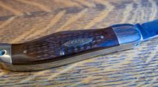 Case Folding Hunter - 1977 - 3-dot - 6265 SAB with new sheath