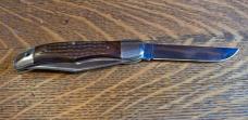 Case Folding Hunter - 1977 - 3-dot - 6265 SAB with new sheath