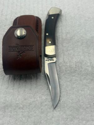 Schrade USA LB5 1 Blade Lock Back Knife With Sheath 13