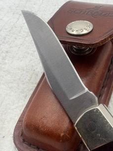 Schrade USA LB5 1 Blade Lock Back Knife With Sheath (13)