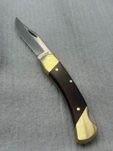 Schrade USA LB7 Bear Paw Uncle Henry 1 Blade Lock Back Folding Knife With Sheath