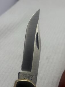 Schrade USA LB7 Bear Paw Uncle Henry 1 Blade Lock Back Folding Knife With Sheath