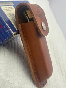 Schrade USA LB7 Bear Paw Uncle Henry 1 Blade Lock Back Folding Knife With Sheath