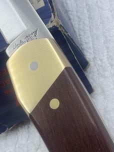 Schrade USA LB7 Bear Paw Uncle Henry 1 Blade Lock Back Folding Knife With Sheath