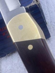Schrade USA LB7 Bear Paw Uncle Henry 1 Blade Lock Back Folding Knife With Sheath