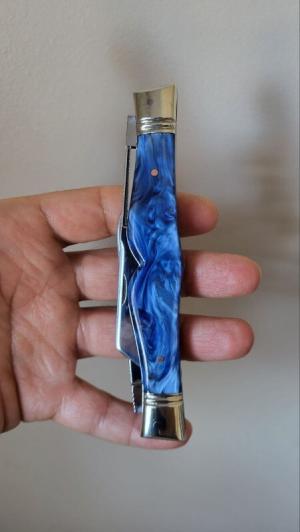 4 14quot Custom Made Half Congress Pocket Knife