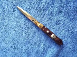 15 CM  6 Oreste Di Bon Picklock - Chad Ruben Custom Skull Mod Rootbeer Kirinite