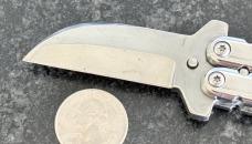 Custom Armand Palacio Mini Balisong Butterfly Knife, Unused