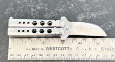 Custom Armand Palacio Mini Balisong Butterfly Knife, Unused