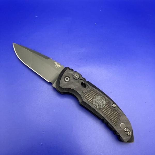 Hogue Knives A01 Microswitch Auto Knife Sig Medallion Hogue Knives A01 Microswitch Auto Knife Sig Medallion