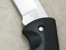Buck 450 C (1995) "Protege" USA Black Rubberized Lockback Hunting Knife NIB w/Pouch