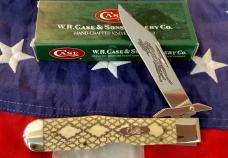 2004 Case xx (Mdl# 6111 1/2) Cheetah w/ Great Rattlesnake Bone Handles -NOS