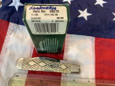 2004 Case xx (Mdl# 6111 1/2) Cheetah w/ Great Rattlesnake Bone Handles -NOS