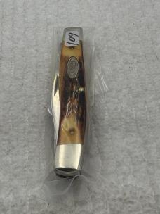 Case XX 1988 2 Dot 53032SSP 3 Blade Medium Size Stockman Pocket Knife (109)
