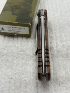 Lone Wolf Knives Made In USA Harsey T2 Ranger LC14690 Folder