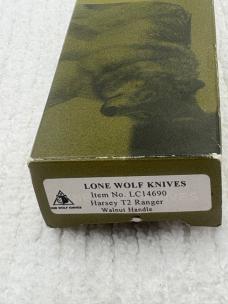 Lone Wolf Knives Made In USA Harsey T2 Ranger LC14690 Folder