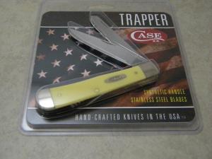 Case XX USA Yellow Trapper Knife New in Package