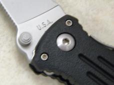 Gerber USA Applegate-Fairbairn Partially Serrated Combat Folder Knife in Nylon Pouch