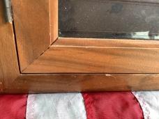2003 Case xx 8 Knife Set in original case xx cabinet w/ Great Blue Bone Handles -NOS & M/NM