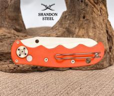 Spyderco AUTONOMY ORANGE G-10 WITH SAFETY SPYDEREDGE C165GSOR