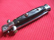 Oreste Dibon Italian 16cm. Horn STILETTO Switchblade Knife - Unused Old Stock