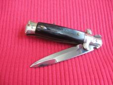 Oreste Dibon Italian 12cm. Horn MAURO MARIO Picklock Stiletto Switchblade Knife