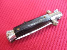 Oreste Dibon Italian 12cm. Horn MAURO MARIO Picklock Stiletto Switchblade Knife