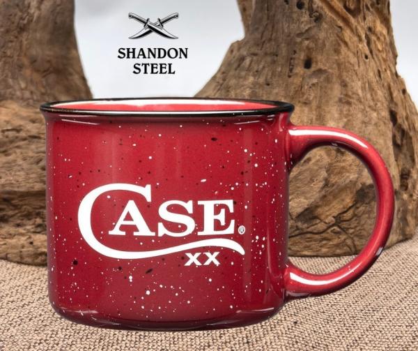 CASE XX KNIVES CAMPERS MUG - CERAMIC (CASE LOGO ON ONE SIDE ONLY) (52509) CASE XX KNIVES CAMPERS MUG - CERAMIC (CASE LOGO ON ONE SIDE ONLY) (52509)