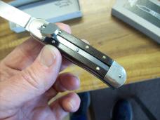 Hubertus Knife Solingen, Germany Small 08 Exotic Rare Green Micarta 5 3/4 " Open Lilyput NIB