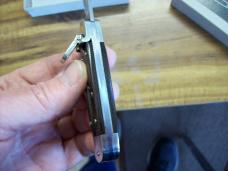 Hubertus Knife Solingen, Germany Small 08 Exotic Rare Green Micarta 5 3/4 " Open Lilyput NIB
