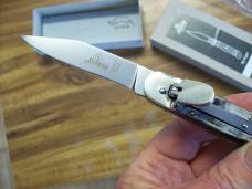 Hubertus Knife Solingen, Germany Size 10 Medium Clip-Point Rare Brazilian Horn NIB