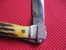 Vintage JAEGER BROS. Stag AERIAL Switchblade Knife