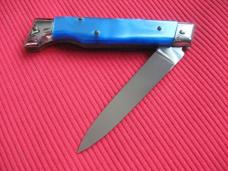 Vintage Italian Slant Bolster Stiletto Switchblade Knife - Unused Old Stock !