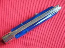 Vintage Italian Slant Bolster Stiletto Switchblade Knife - Unused Old Stock !