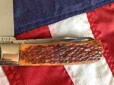 1993 Winchester Large Mountain Man Trapper (Mdl# 29103) Cartridge Series w/ Super Bone Handles -NOS