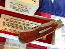 1993 Winchester Large Mountain Man Trapper (Mdl# 29103) Cartridge Series w/ Super Bone Handles -NOS