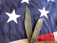 1999 Case xx Stockman w/ Brown Jigged Bone Handles (mdl# ROG6347 D) w/ Damascus Blades -NOS