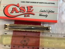1999 Case xx Stockman w/ Brown Jigged Bone Handles (mdl# ROG6347 D) w/ Damascus Blades -NOS