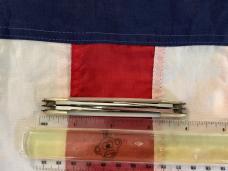 Bulldog Brand Congress Tobacco Blade Etch w/ Flashy Mother of Pearl Handles - NOS