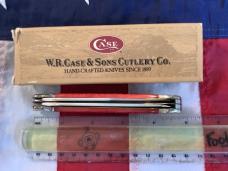 NKCA, 1999/2000 Case xx Large Saddlehorne w/ Bright Red Jigged Bone Handles (mdl# 62100 SS) -NOS