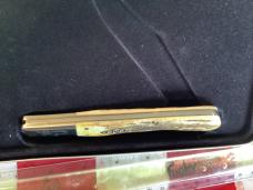 Case xx collectors club knife. 2006 Big Ole Daddy Barlow (Mdl# 5143) w/ Gnarly Stag Handles -NOS