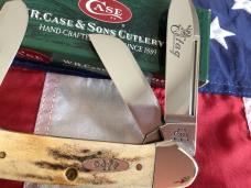2004 Gunboat Canoe (Mdl# 5394 SS) w/ Great Burnt Stag Handles. NOS in Orig box Minty