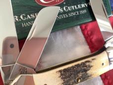 2004 Gunboat Canoe (Mdl# 5394 SS) w/ Great Burnt Stag Handles. NOS in Orig box Minty