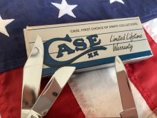 Case xx 1989 Centennial Cattle Knife (Mdl# R6345 1/2 SS) Bright Red Bone Handles -NOS