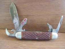 Ulster USA 5 Blade Official Boy Scout Knife 