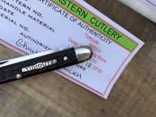 Great Eastern Cutlery 892210 Riverboat Gambler Deep Purple Jig Bone 1 of 50!
