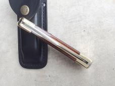 Buck 110 Hunter 50th Anniversary Edition Knife Ebony Handle 420HC Blade - New